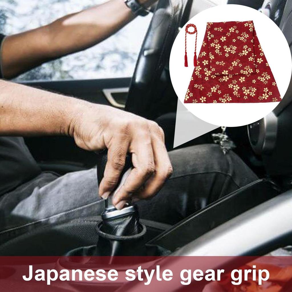 SOUFLY Car Katana Shift Boot Cover, Shift Knob Cover Japanese - Polished Car Dust