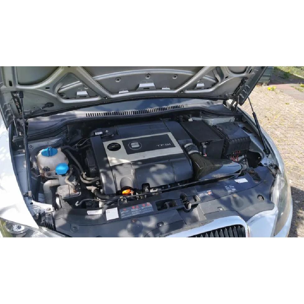 Motorhauben-Dämpfer für Seat Leon 1p MK2 2005-2012 Frontklappe Haube Modifizieren Gasdruckfedern Kohlefaser Federdämpfer Stütze Stoßdämpfer