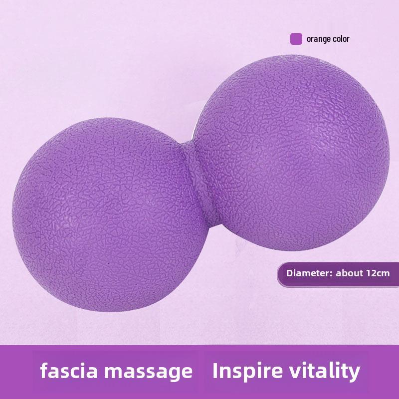 Portable Peanut Massage & Yoga Ball for Fascial Release and Rehabilitation