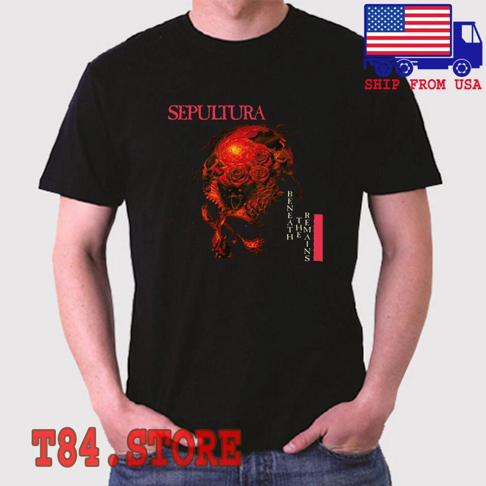 SEPULTURA Beneath The Remains Men s Black Size S to 5XL S