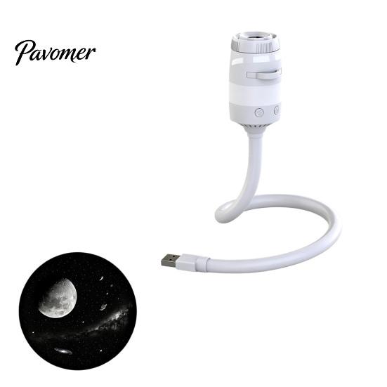 Portable Night Light Projector 2-in-1 Star Light, Starry Sky Ambient Lamp with Films, Dual Mode USB Powered Dual-Mode for Bedroom Sleep And Decoration