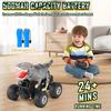 Remote Control Car, 2.4GHz 1:18 RC Cars With Light, 98FT 8KM/H 2-Rechargeable Battery, All Terrain Monster Remote Control Truck Toy, Dinosaur Monster