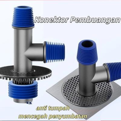 Washing Machine Drain Pipe Floor Drain Joint Bathroom Drainage Deodorizing Anti-Overflowing Cover