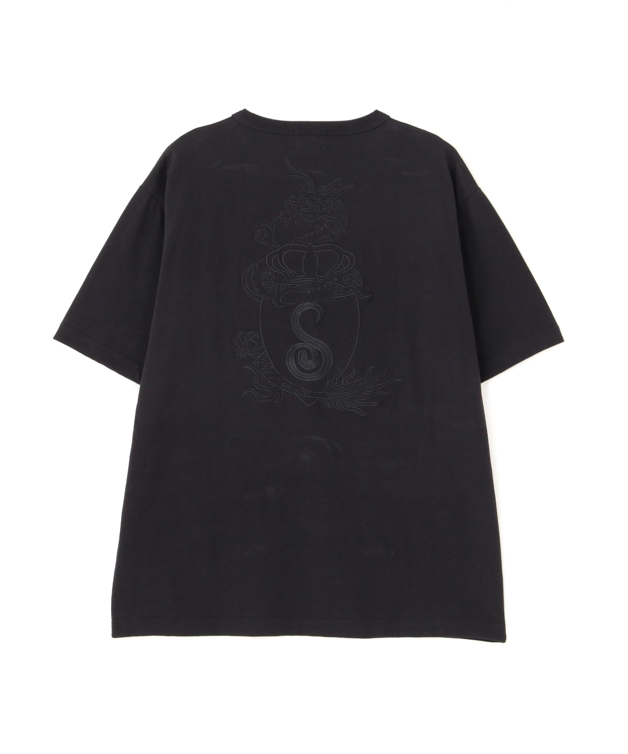 

Schott Henley T-Shirt Crest Dragon Embroidery / Embroidered Henley T-Shirt Crest Dragon / 782-4134005 Men s Small 010 Black