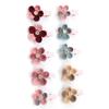 10 Lot Hair Accessories for Pets Puppy Dog Cat Grooming Floral Hairpins Hairs Clips