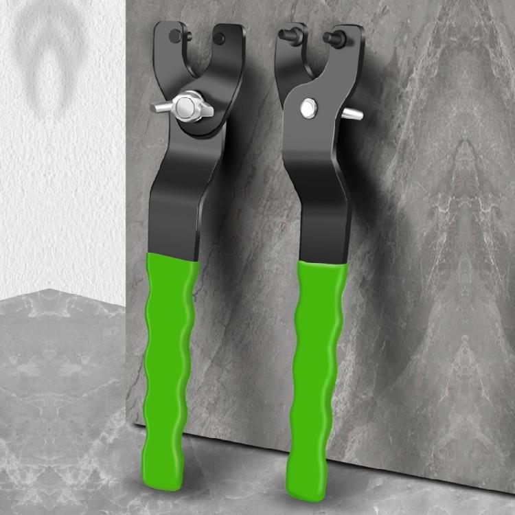 Steel Wrench for Grinding Machine Angle Grinder Wrench Spanner Lock Flange Nut Pin Hand Tool Part Angle Grinder Spanner