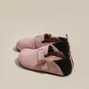 Ugly cute Japanese retro color matching Birkenstocks women's 2025 new flat-soled one-pedal soft-soled soft-faced comfortable single shoes
