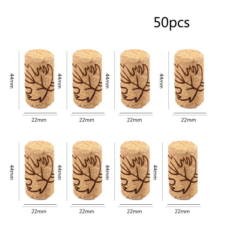 Blank Wine Corks Straight Corks Wine Stoppers Reusable Functional Portable Sealing Wine Bottle Stopper for Bottle