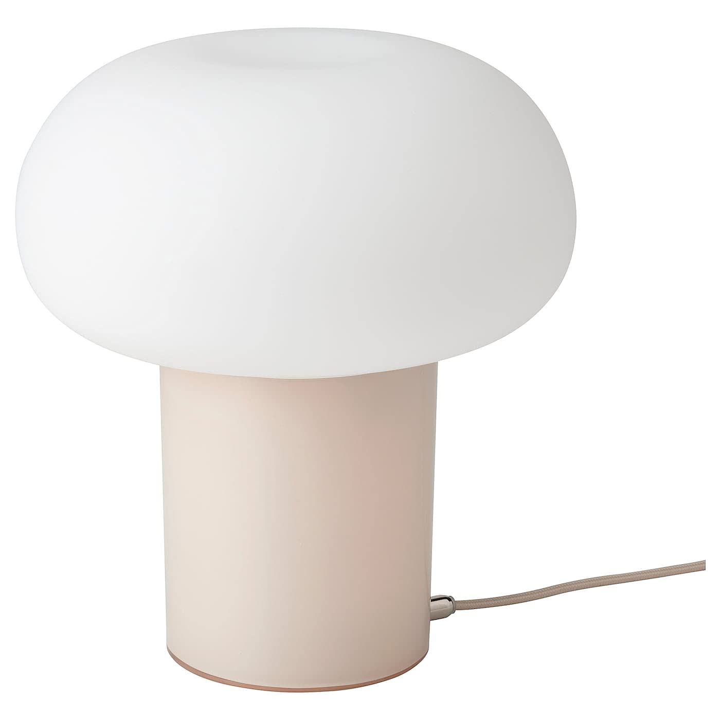 

IKEA DEJSA: 28 cm Table Lamp, BeigeOpal White Glass (404.049.90)