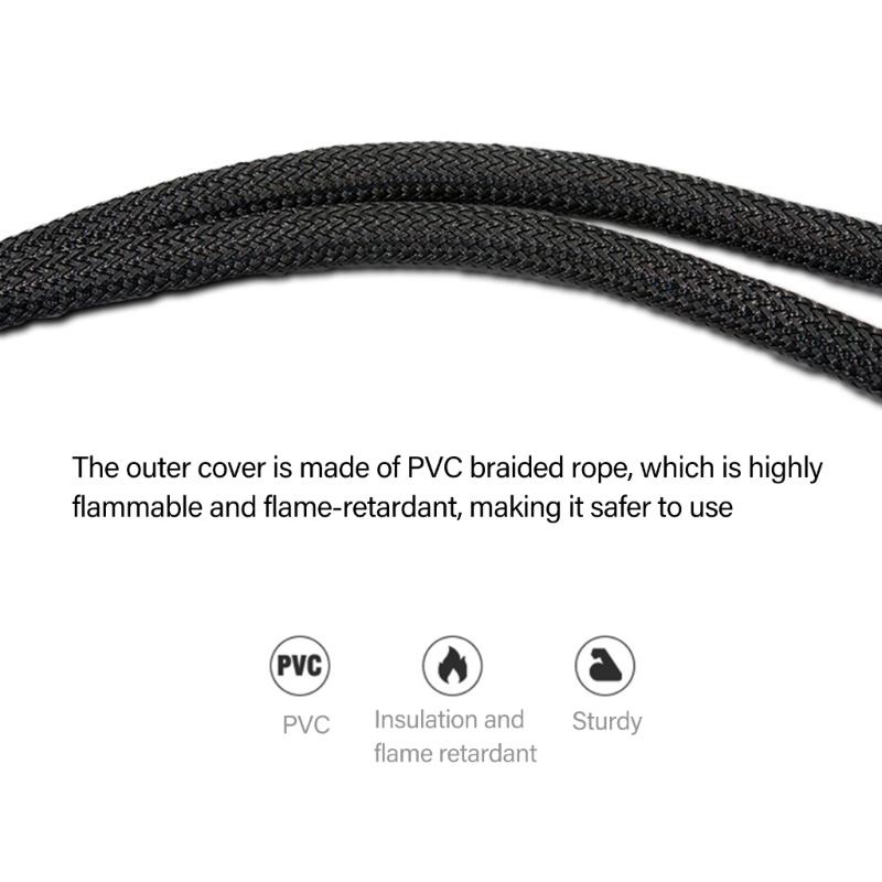 4Pin PWM Fan Extension Cable For PC Cooling Supports Speed Controls Sync And Independent Power Input High Efficiency