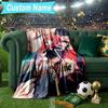 Custom Name Blanket Fantasy Battle Anya Blanket Bedding Blanket for Travel, Camping, Living Rooms, Offices, Sofas, Fan Christmas Gift