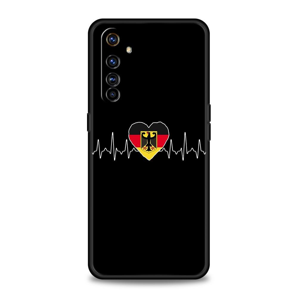 Heartbeat Flag China Love Line для Realme GT Neo 2 3 Чехол для телефона Realme 9 8 5G 7 6 GT2 Pro Plus 9i 8i C21Y C3 C11 C25 C35 Чехол Realme 8 5G