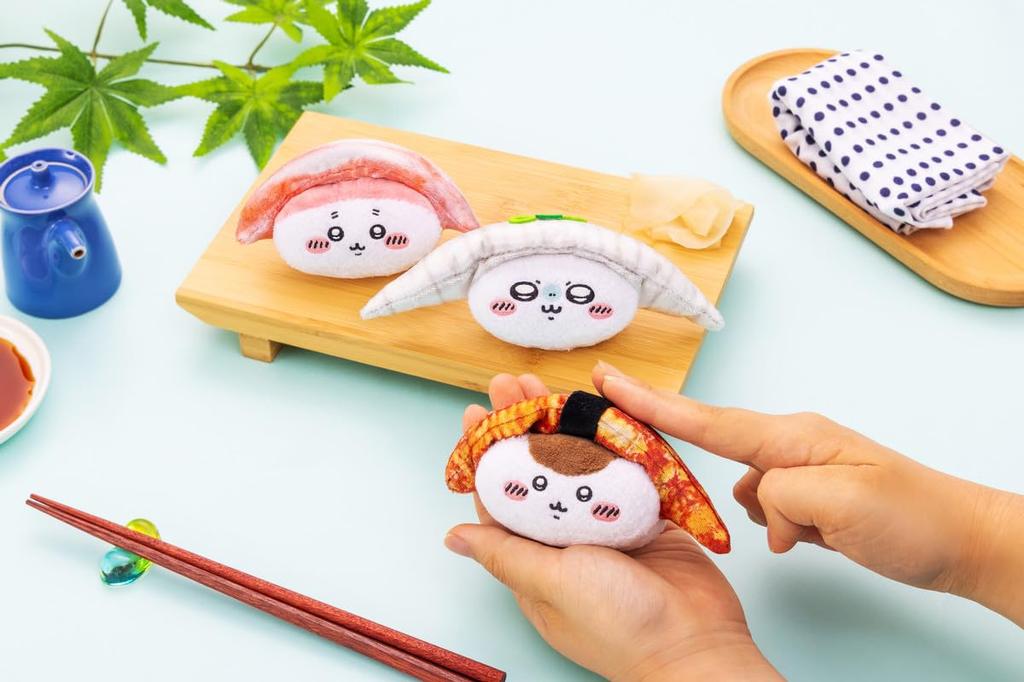 Chiikawa Chiikawa Sushi Plush Prize Turned Into Sushi... Plush Rabbit/Egg