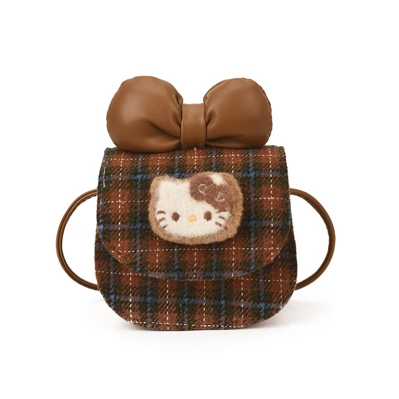OGAR Сумка через плечо в клетку Hello Kitty Crossbody