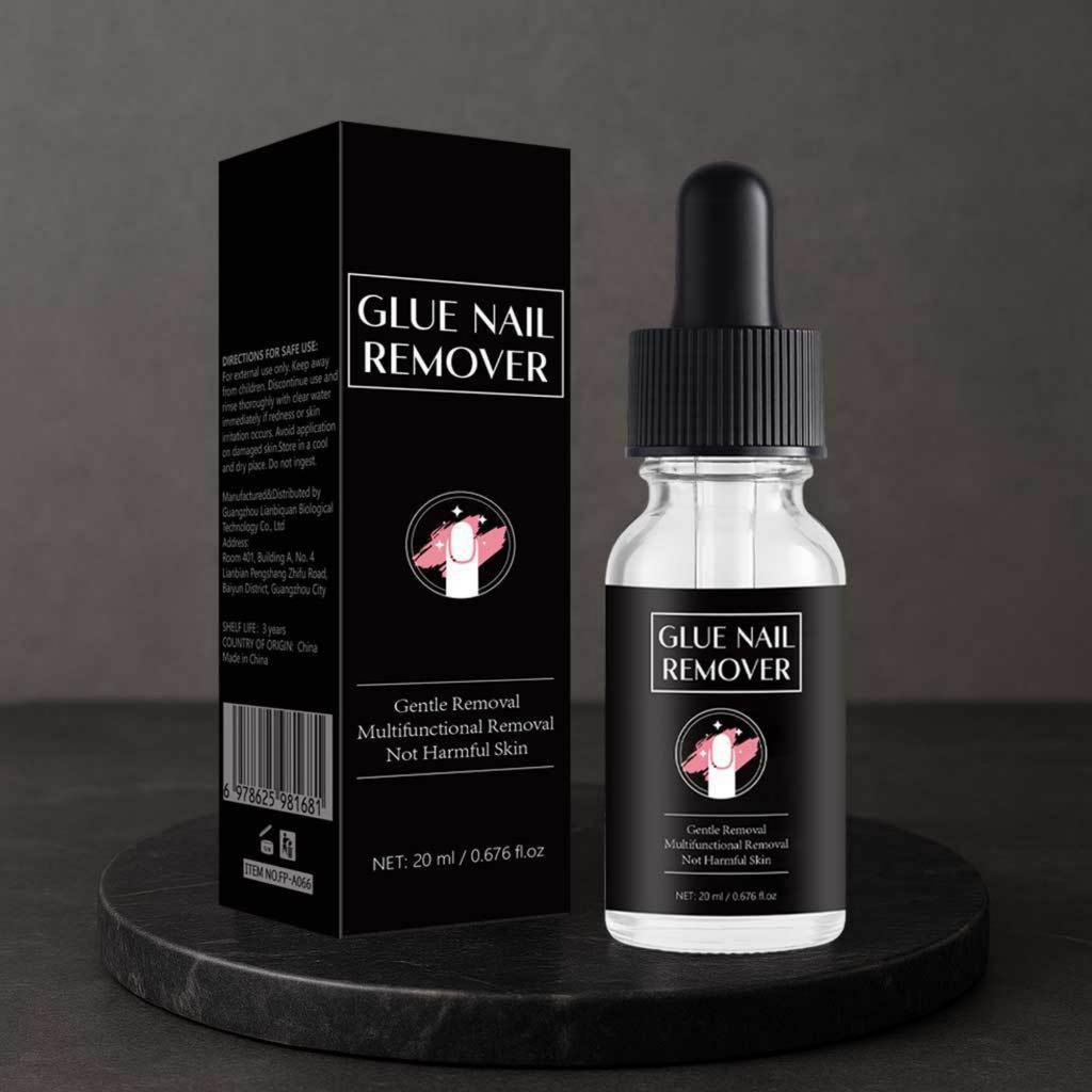 Nail Gel Remover Quickly Regular Nail Gel Press- Nail Polish Super Glue And Stains. 20ml