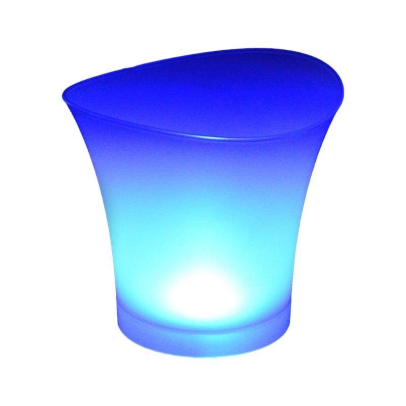 LED Glowing Ice Buckets Bar Nightclub Light Up Champagne Beer Bucket