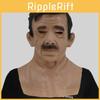 Funny Uncle Moustache Latex Mask Ideal For Halloween Party And Costume Events
