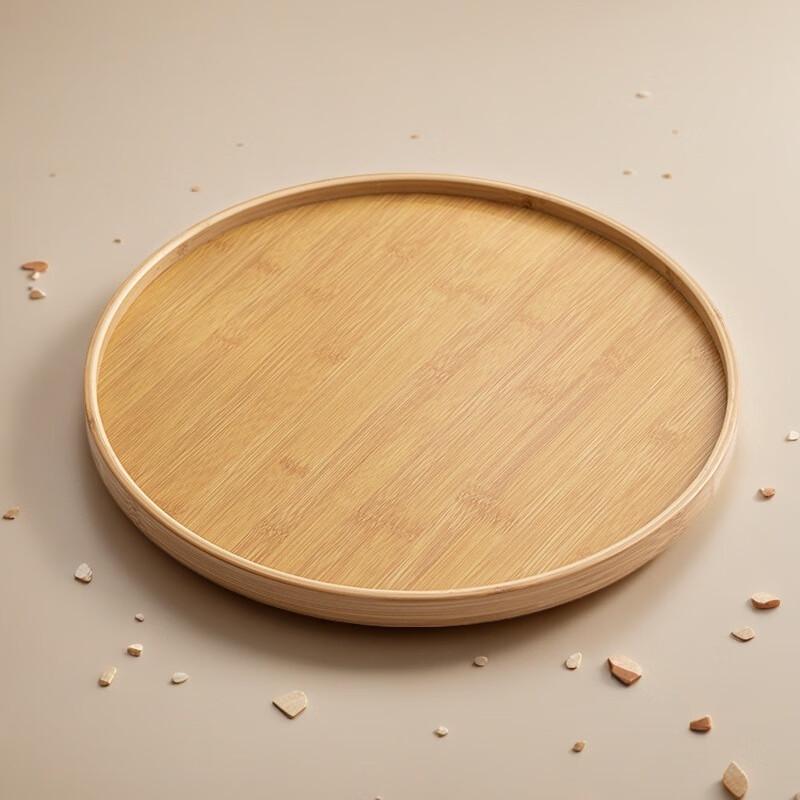 Qinkai Simple Portable Bamboo Tea Tray