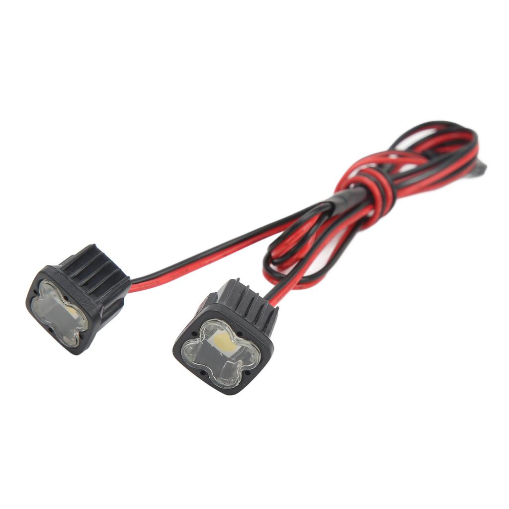 RC Headlights RC Car LED Lights Spotlights for Axial SCX10 90046 1 10 RC Crawler Car