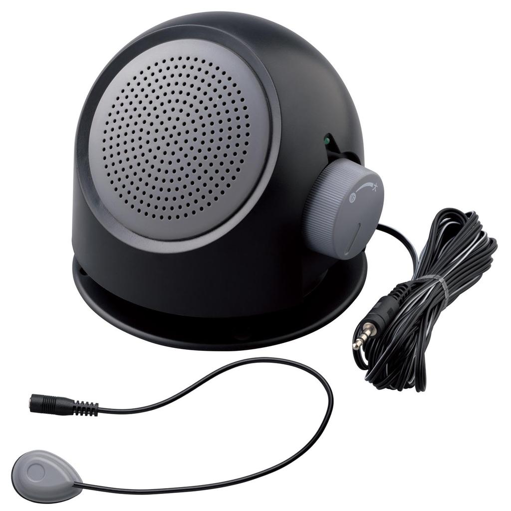 Comolife Clear Handheld Speaker with TV Speaker Sound Collection Battery for Seniors and Web Conferencing Sound! Priority, Microphone, Operated,