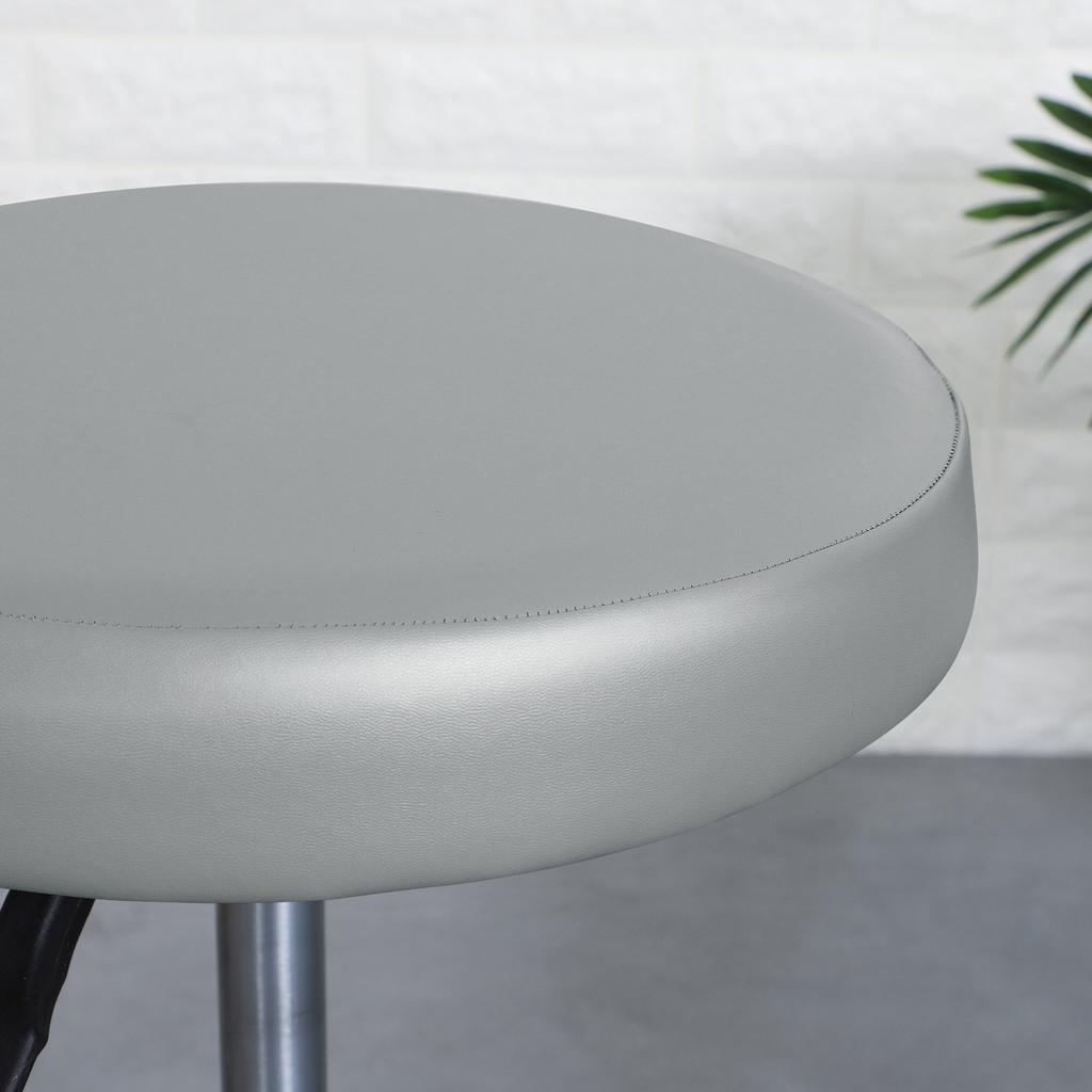 Spot Simple Pu Leather Elastic Round Stool Cover Waterproof Lift Chair Cover Bar Beauty Salon Small Round Stool Seat Cushion Cover