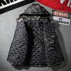 Autumn and Winter Plus Size Cotton Jacket Men's Hooded Loose Cotton Jacket Camouflage Cotton Jacket Jacket