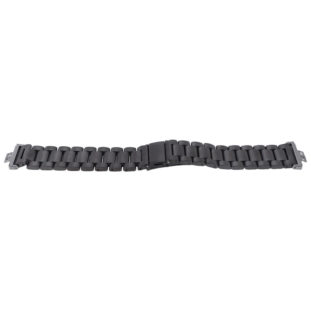 Smartwatch Band Watch Strap Double Buckle Solid Stainless Steel for HUAWEI Watch FITBlack