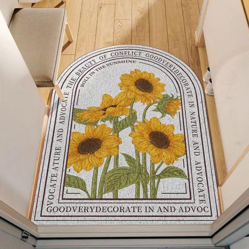 Entrance Doormat Bedroom Bath Living Room Mat Hallway Corridor Entrance Rug Non-Slip Mat Carpet