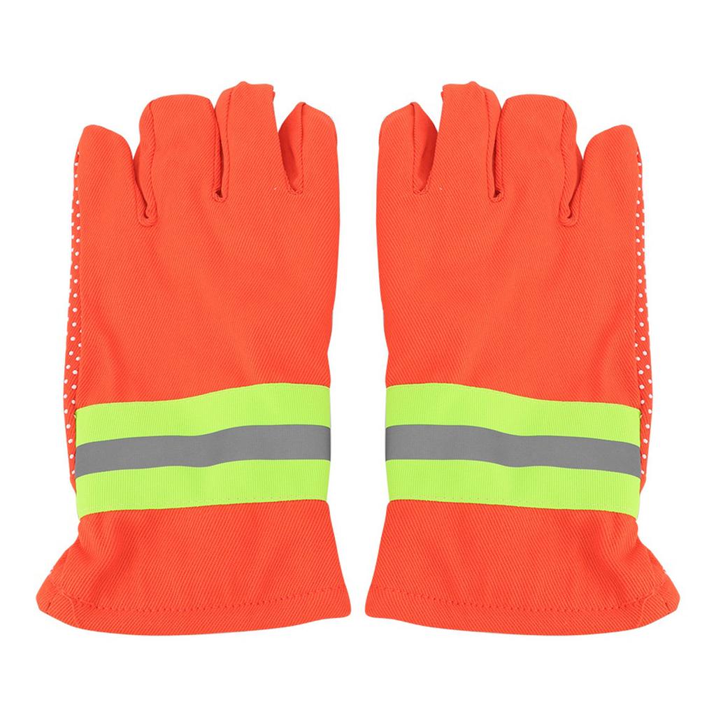 Feuerfeste Rutschfeste Feuerwehrhandschuhe Wasserdicht Atmungsaktiv Antistatisch Hitzebeständig Feuerwehrmann