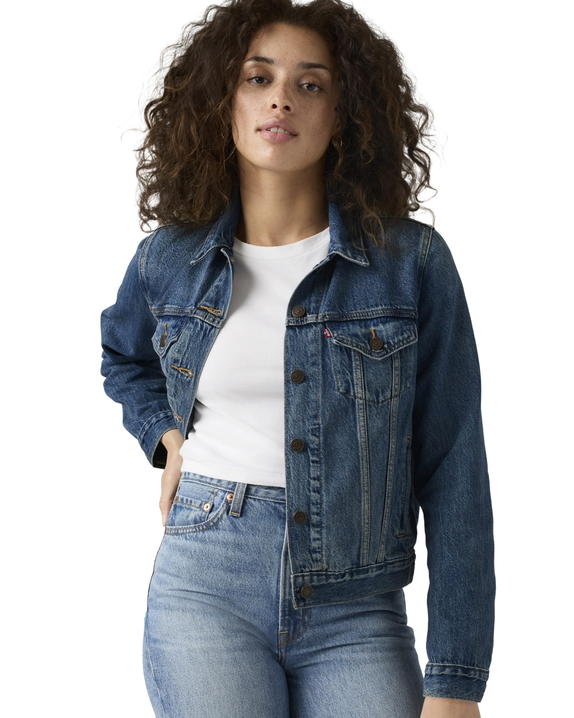 Levi s ORIGINAL TRUCKER 29945-0063 denim jacket for women US XS