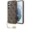 Custodia per Samsung Galaxy A35 Guess 4G Charms Marrone