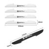 Lpdv10 4PCS RUBBER Car Bumper Anti-collision Strips Door Protector Sticker For Alfa Romeo Stelvio Sportiva 147 Styling Auto Accessorie