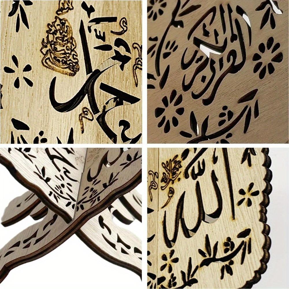 Деревянные украшения Праздничные украшения Украшение стола Поделки с книжной полкой — фото 6