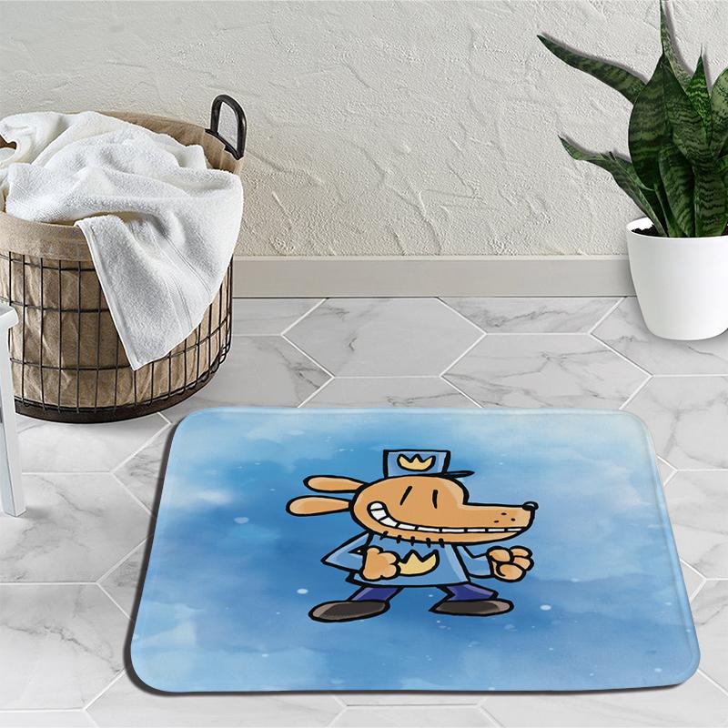 Dogman Area Rug Cartoon Carpet Rug for Living Room Anime Bedroom Sofa Doormat Decoration Kids Non-slip Floor Mat