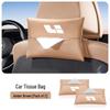Ideal Car Tissue Box - Hanging Pull-out Design for Armrest