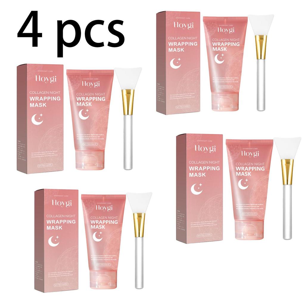 Hoygi Collagen Peel-Off Mask, moisturizes and hydrates, nourishes and firms the skin, cleanses and cares for the skin, suitable for the face, 1 set