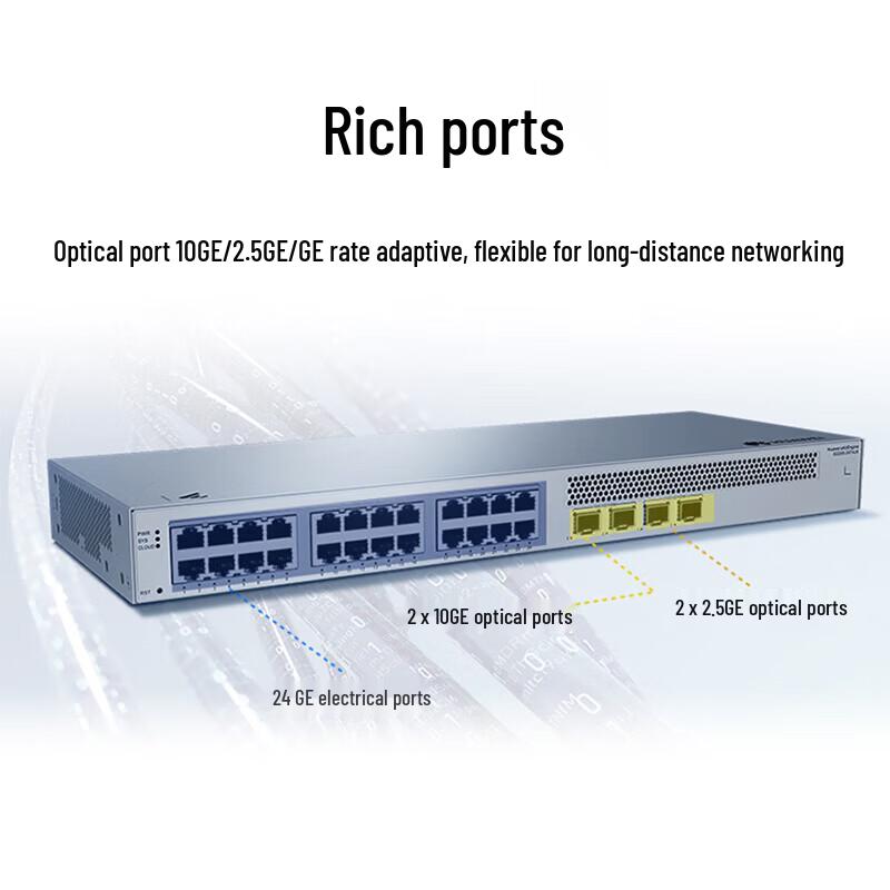 Huawei Kunling S220S-24T4JX Enterprise Layer 2 Switch