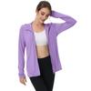 Women's UPF Sun Shirts  Jacket UV Zip Up Hoodie Long Sleeve Summer Ice Silk Outdoor With Pockets