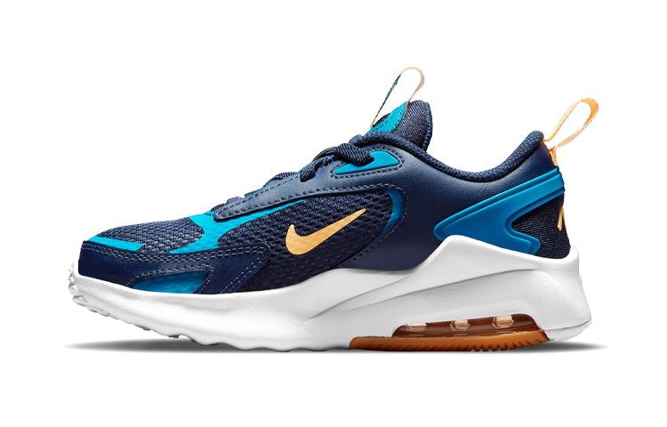 

Nike Air Max Bolt Fabric Sports Low top Kids Lifestyle Shoes Blue Apricot Children Aged 3 7 Years Old CW1627-401 28