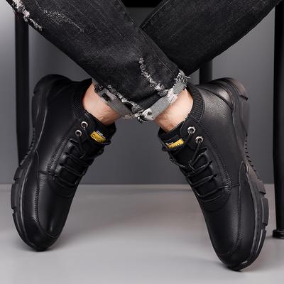 Non-Slip Warm Snow Boots Comfortable Outdoor Walking Boots for Men Sneakers New Men's Winter Boots Low Top Casual Shoes