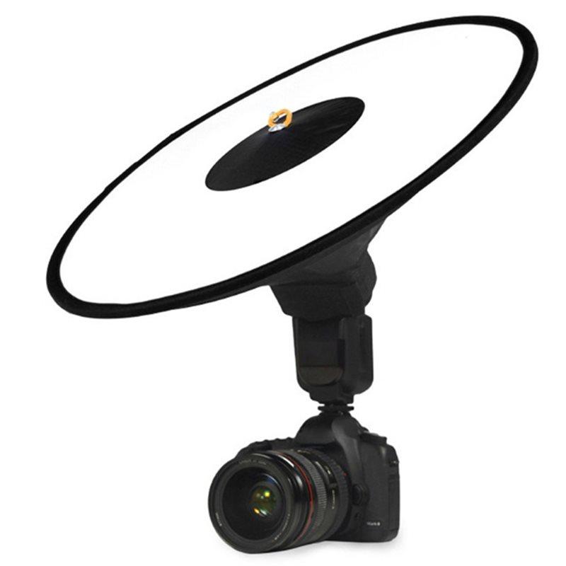 

ABNR Universal 42Cm Round Studio Flash Softbox Diffuser Reflector Strap Speedlite New K1KF