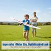 HandThrown Glider Plane for Kids, Large Fixed Wing Assembly, Outdoor Toy