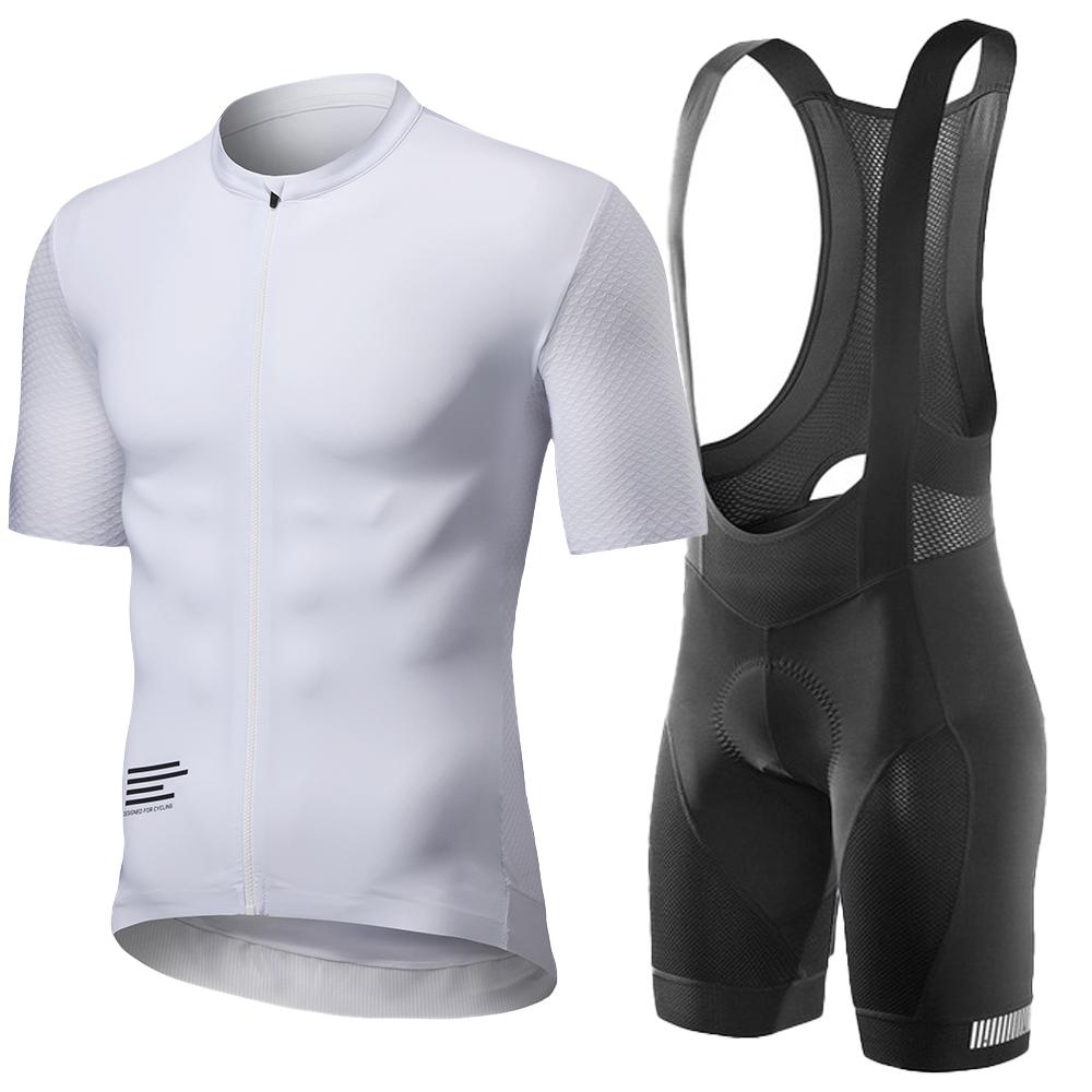 2026 Summer Breathable Cycling Suit Set Men's Jersey Sets MTB Mountain Bike Ciclismo Bicycle Clothing Cycling Bib Shorts Quick Dry Motorcycle Wear