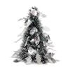 Kreativer Mini-Schreibtisch-Weihnachtsbaum, Gehäkelter Weihnachtsbaum, Weihnachtsdekorationen
