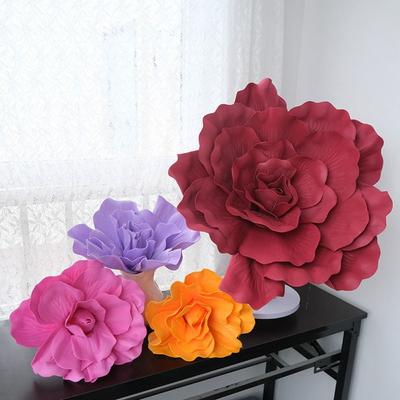 Three-dimensional Large Artificial Flower Home Decoration Arch Road Lead Flower Fake Rose Flower DIY Accessories
