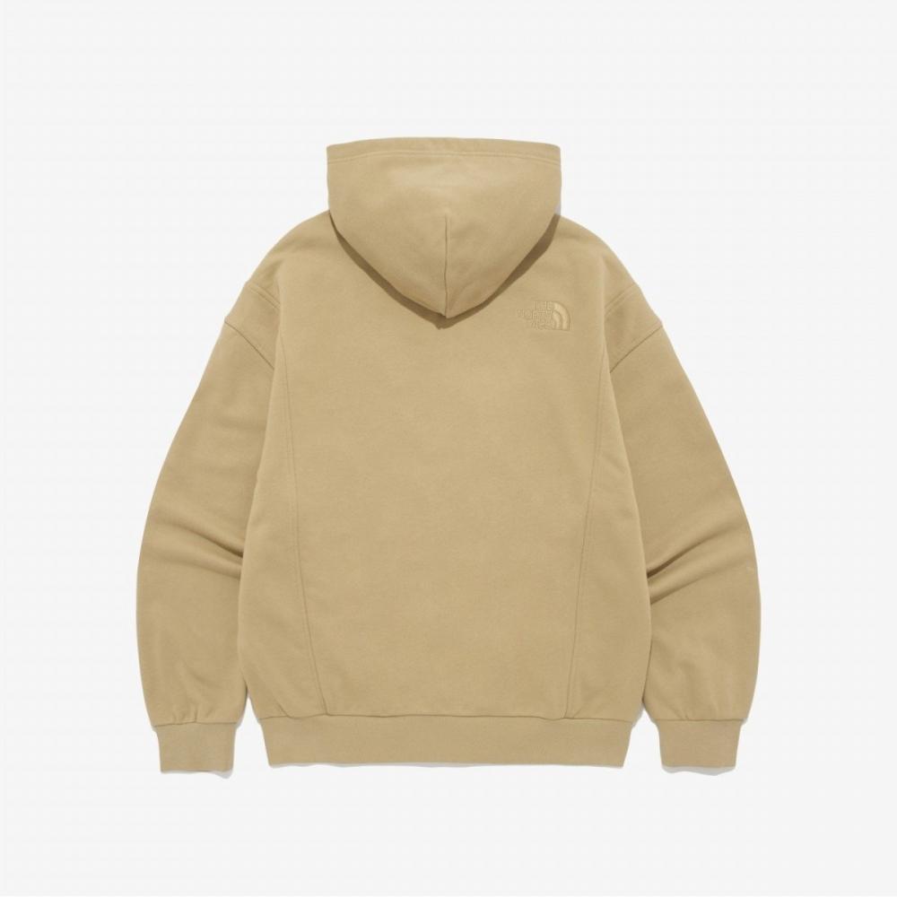 The North Face White Label Mini Box Logo Zip Up Beige
