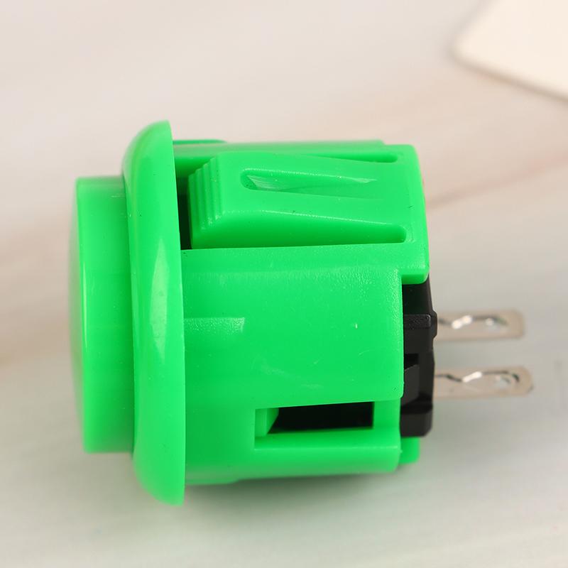 1Pc 24Mm Circle Push Button Micro Switch Game Arcade Controller Joystick Console Diy Kit Arcade Fighting Machine Button