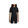 Nike 1017 Alyx 9SM Yoga Series SS24 Loose-Fit Solid Casual Crew Neck Pullover Short Sleeve T-Shirt Unisex Tops Black DR5356-010