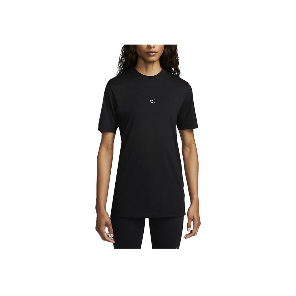 Nike 1017 Alyx 9SM Yoga Series SS24 Loose-Fit Solid Casual Crew Neck Pullover Short Sleeve T-Shirt Unisex Tops Black DR5356-010