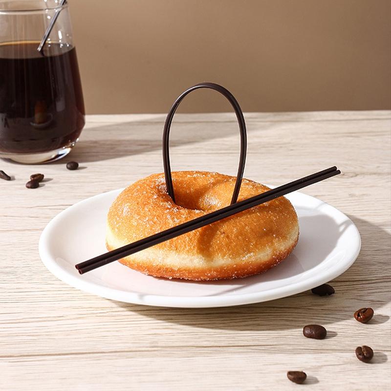 100Pcs 15Cm Disposable Plastic 2 Holes Design Coffee Stir Sticks Birthday Wedding Party Drinking Cocktail Straws Supplies Kitchen Accessories